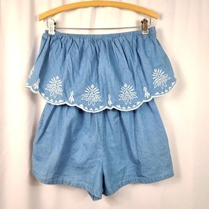 BEAUTIFUL EMBROIDERED ROMPER